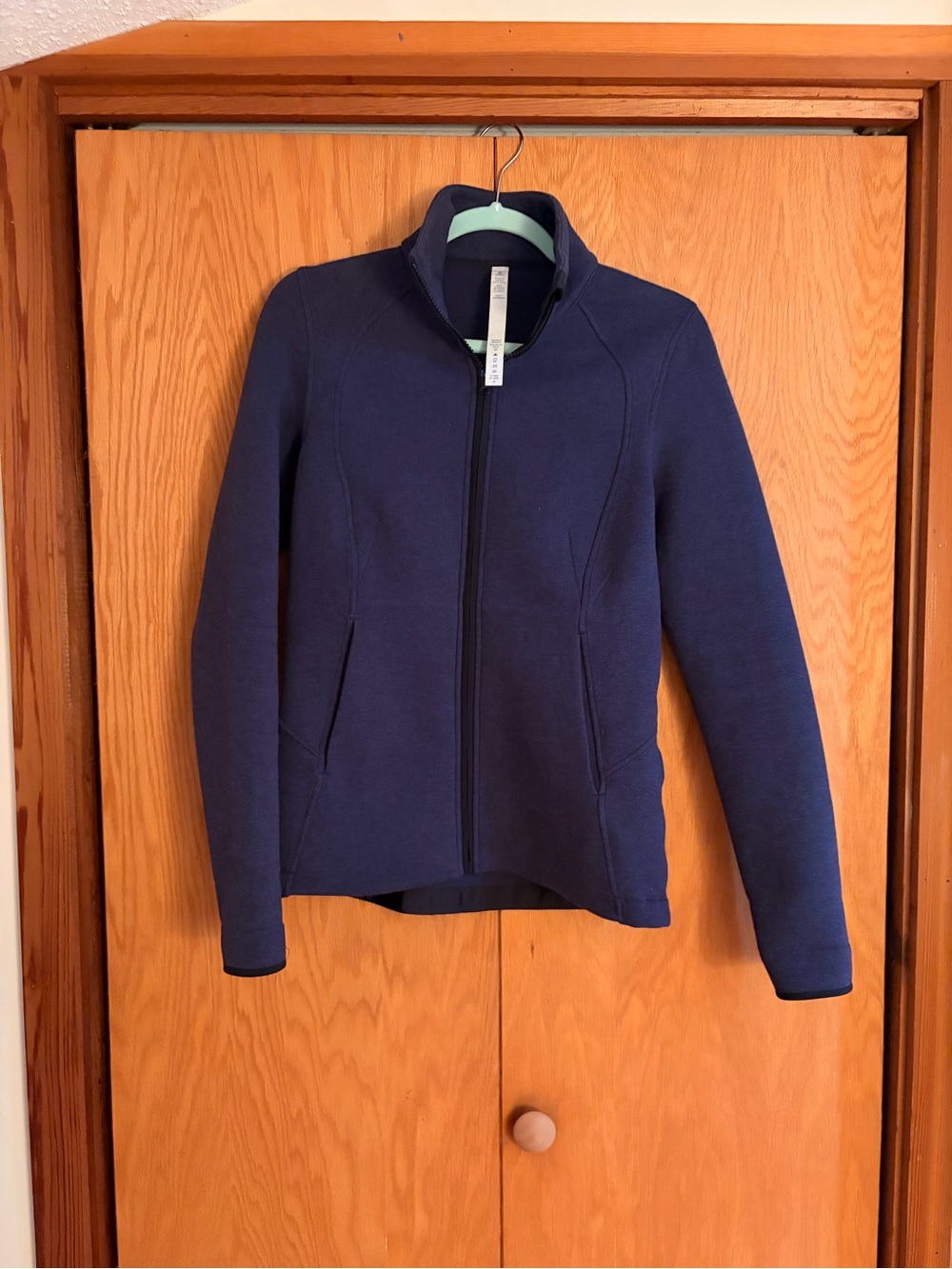 lululemon athletica Navy Full-Zip Bomber Jacket